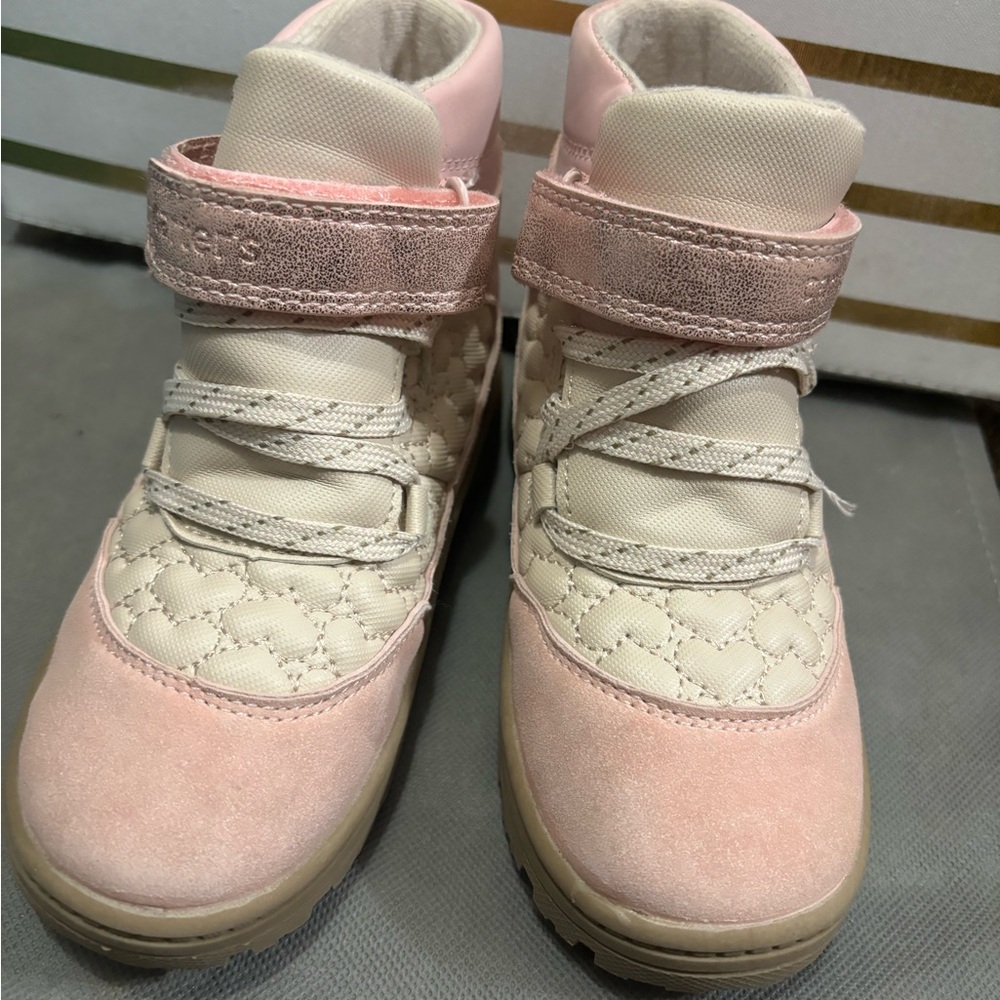 Pink boots